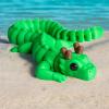 Articulated Dragon, no Wings, Antlers | Home Dcor and Office Desk Toys | Autism, ADHD, Sensory | 3D Printed Gift view 2