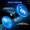 MAGICYOYO Pack of 2 Responsive Yoyos K1 Tug Return Hubstacks Yo-yo for Kids Beginners Dual Purpose Yo Yo with Unresponsive Bearing Kit + Storage Bag + 12 Strings +Hubstacks( Glow Blue & Glow Green) view 4