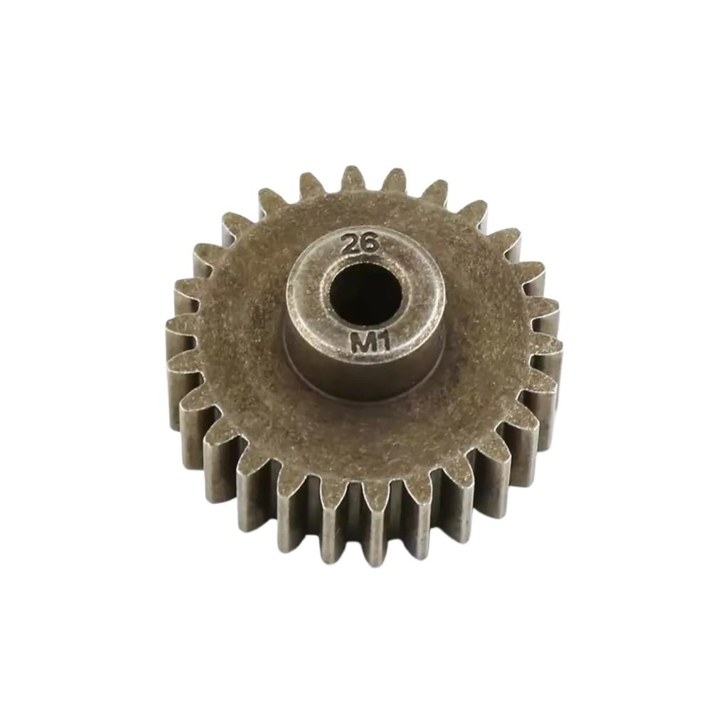 RC Spare Part Compatible with TRAXXAS for Maxx for Hoss RC Car Spare Parts Accessories 26T Motor Gear Pinion Gear 1.0M 5mm 6497