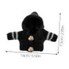 Abaodam Cute Plush Dog Sweater Replaceable Hoodie Knitted Accessory for Stuffed Animal Outfits for Dollhouse Decor and Thoughtful Special Occasions view 2
