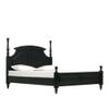 1:6 Scale Dollhouse Miniature mini Simulation Wooden French Double Bed with Mattress and Pillow,bjdob11blythegsc Bedroom Furniture Decor Accessories Model view 1