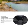 10 Inch Plastic Gold Pan, Gold Panning Kit for Kids, Learn to Pan for Gold Black Round ABS Lightweight Gold Panning Pan for Prospecting view 2