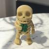 Articulated Skeleton with Clover | Home Dcor and Office Desk Toys | Autism, ADHD, Sensory | 3D Printed Gift view 1