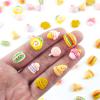 100 Pieces Tiny Food for Dollhouse Miniatures Resin Things for Crafts Mini Food for Dollhouse Mini Kitchen Micro Landscaping Decoration view 2
