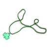 GSHLLO 12 Pcs St. Patrick's Day Party Necklaces Green Shamrock Beads Necklaces Lucky Clover Leaf Necklace Irish Party Necklace Festival Costume Accessories for Party Favors view 2