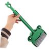 Kisangel 1set Boy Girl Cartoon Cleaning Broom and Dustpan Set Boy Girl-Sized Frog Style Broom for Home and Kindergarten Lightweight Design for Easy Handling Encourages Cleaning Habits view 4