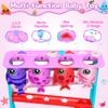 Ball Drop Toy for 1, 2 Years Old Boys & Girls, Interactive Toddler toy with Lights, Music & Water Spray, Montessori STEM Learning Toys for 9-18 Months, Infant Early Development Gift(Pink) view 2