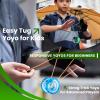 MAGICYOYO K2 Responsive Yoyo for Kids Beginners Yo-Yo with 2 Yo yo Gloves, 1 Blue Sack, 1 Red Sack, 12 Yo-yo Strings (Crystal Blue+ Black Green) view 3