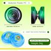 MAGICYOYO K2 Responsive Yoyo for Kids Beginners Yo-Yo with 2 Yo yo Gloves, 1 Blue Sack, 1 Red Sack, 12 Yo-yo Strings (Crystal Blue+ Black Green) view 4