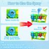 Ball Drop Toy for 1, 2 Years Old Boys & Girls, Interactive Toddler toy with Lights, Music & Water Spray, Montessori STEM Learning Toys for 9-18 Months, Infant Early Development Gift (Blue) view 4