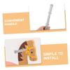 Toddmomy 2pair Wooden Handle Comfortable Design for Boy Girl Rocking Toys Easy Installation Sturdy Plastic Compatible Models view 3
