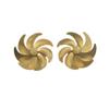 RC Boat Propeller Set, 55mm Copper 7-Blade with 4mm Shaft, Left & Right Hand Rotation, 2 Pieces view 1