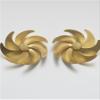 RC Boat Propeller Set, 55mm Copper 7-Blade with 4mm Shaft, Left & Right Hand Rotation, 2 Pieces view 2