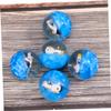 Hemoton 5pcs Adorable Penguin Bouncy Balls Soft Odorless Party Toy for Boys and Girls Educational Toys view 4