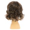 RicHyun Short Wavy Brown Kids Wig Synthetic Fluffy Boys Wig Cosplay Halloween Costume Party Use view 4