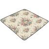 Kigai Colorful Flowers Baby Play Mat for Floor 50'' x 50'' Soft & Anti- Slip Crawling Mat Playpen Mat Waterproof Foldable Playmat for Infants, Babies, Toddlers view 2
