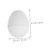Alipis 12pcs Unfinished Paper Eggs for Easter Crafting Refillable Blank Graffiti Eggs for Painting and Decorating for Easter Goodie Bags and Family Activities view 2