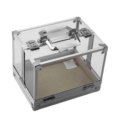 Garende Acrylic Chip Case Chip Holder Transparent Dustproof Accessories Portable Holds 600 Chips Display Cabinet Organizer