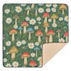 Kigai Daisy Mushroom Baby Play Mat for Floor 50'' x 50'' Soft & Anti- Slip Crawling Mat Playpen Mat Waterproof Foldable Playmat for Infants, Babies, Toddlers view 1