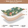 Kigai Daisy Mushroom Baby Play Mat for Floor 50'' x 50'' Soft & Anti- Slip Crawling Mat Playpen Mat Waterproof Foldable Playmat for Infants, Babies, Toddlers view 4
