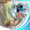 MAGICYOYO K2 Crystal Responsive Yoyos for Kids 8-12, Dual Function Professional Yoyo Pack with Finger Spin Function, Pro Yo yo with Bearing Kit, 12 Yo-yo Strings+2 Sacks (Black Orange+Black Blue) view 2