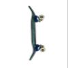LEEFAI Pro Fingerboard Complete Set, 34x96mm Maple Deck, 4.0 Trucks, UV Print Design, Mini Finger Skateboard- Op3ra V3-Alienation view 4