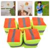 HANABASS 5pcs Reflective Canvas Bean Bags Heavyduty Rice Husk Filled Safe for Kids view 2