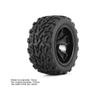 120MM 1/10 RC Monster Truck Buggy Tire Tyre Foam Inserts 12mm Hex view 2