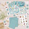 FTRZX Swim Christams Bingo Cards, Luau Summer Party Bingo Cards for Adults, Hawaiian Bingo Games for Birthday Party Beach Party, 24 Players Party Activity Favor Decoration Supplies, 02 view 3