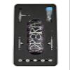 LEEFAI Pro Fingerboard Complete 34 * 96mm Maples Wood Deck,UV Printing Graphic 4.0 Trucks Regular kingpins & 5 Urethane Bearing Wheels-Op3ra V3-Bones Design view 1