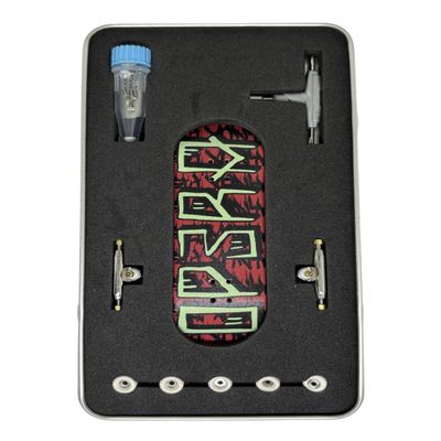 29mm Pro Fingerboard Complete 29x96mm Wood Deck,UV Printing Graphic, Pro leefai4.0 Trucks Regular kingpins- 5 Urethane Bearing Wheels-Op3ra V3-Handstyle