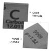 GLEAVI Density Cube Table of Elements Metal Cubes for Classroom and Collector Display view 3