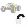 equlup RC Car Air Filter, Universal Mini Engine Air Filter Cleaner Remote Control Large Intake Accessory for HSP 1/8 Remote Control Car Upgrade Parts (White) view 3