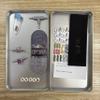 LEEFAI 34mm Pro Fingerboard Complete Set Up 34x96mm-Maples Wood Deck UV Printing Graphic 4.0 Finger Skateboard Trucks & 5 Urethane Wheels-Op3ra V3-Floral view 2
