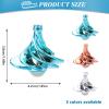 Colorful Spinning Top, Wind-Powered Gyro, Desktop Stress Relief Toy, Airflow Rotation Gyro for Relaxation (Rose Gold) view 2