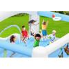 Easyair Large Bounce House for Big Kids, 14.8 x 14.5 FT Inflatable Bouncer Jumper Slide with 650W Blower, Basketball Hoop, Throw Ball Game, Ball Pits view 3