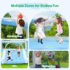 Easyair Large Bounce House for Big Kids, 14.8 x 14.5 FT Inflatable Bouncer Jumper Slide with 650W Blower, Basketball Hoop, Throw Ball Game, Ball Pits view 4