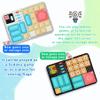 BEBESIRI Electronic Slide Puzzle Game, 500+ Levels Brain Teaser, Travel Game for Adults (White) view 3