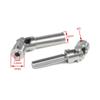 2pcs Universal Joint Driveshaft for 1/18 RC Rock Crawler Axial UTB18 Capra Unlimited Trail Buggy Upgrades view 3