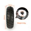 10 Inch Wheel 24V 500W 700W Dual Drive Motor Kit Solid Tire for Trolley Bike (With RC joystick, 250W-75RPM4kph)) view 2