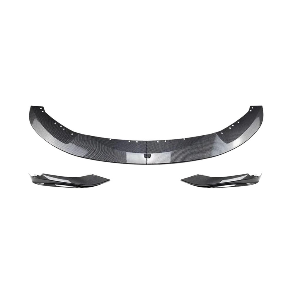 Car Front Lip Spoiler Splitter Diffuser Cover Fit for BMW F32 F33 F36 4 Series 420i 425i 430i 440i M440i 2014-2020(Carbon Fiber Look)