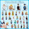28 Pcs Community Helpers Finger Puppets Pretend Toys, People Finger Puppets Professions Multicultural Career Toy Soft Velvet Community Helper Pretend Doll for School Class Prizes Birthday Gift view 2