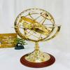 Antique Vintage Zodiac Armillary Brass Sphere Globe Wooden base Pirate's Antique Ship Nautical Sphere Globe (Brass 18 inch) view 3