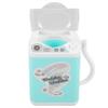 JOINPAYA Mini Household Electric Toy Washing Machine for Makeup Puff Brush Cleaning Realistic Design Safe Materials for Boys and Girls Playtime Family Interaction view 1
