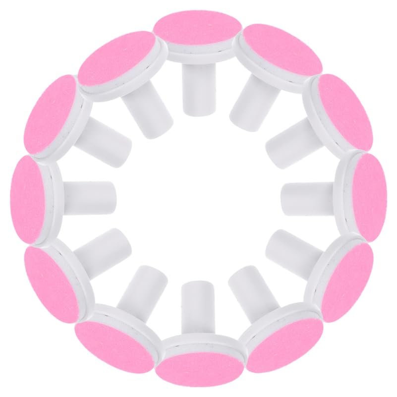 12Pcs Baby Nail Trimmer Replacement Pads Baby Nail File Pad Grinding Heads Polish Disc for Children Kids Over 12 Months