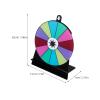Alipis Game Wheel Stand Rotating Prize Wheel for Adult Parties Style for Raffles view 2