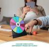 Alipis Game Wheel Stand Rotating Prize Wheel for Adult Parties Style for Raffles view 3