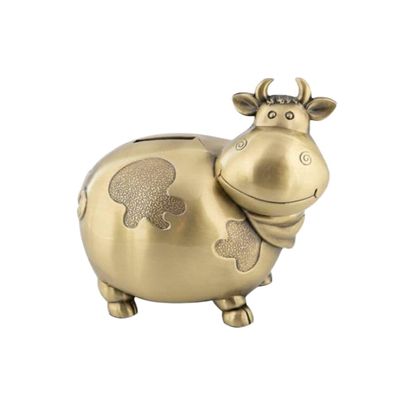 Adorable Cow Piggy Bank Fun & Educational Savings Bank for Kids, for Animal Lovers and Farm Themed Decor