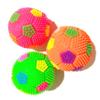 KICHOUSE 2pcs Elastic Football Massage Flashing Sounds Sensory Toy for Boys and Girls for Playtime and Parties Random Colors view 1