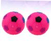 KICHOUSE 2pcs Elastic Football Massage Flashing Sounds Sensory Toy for Boys and Girls for Playtime and Parties Random Colors view 2